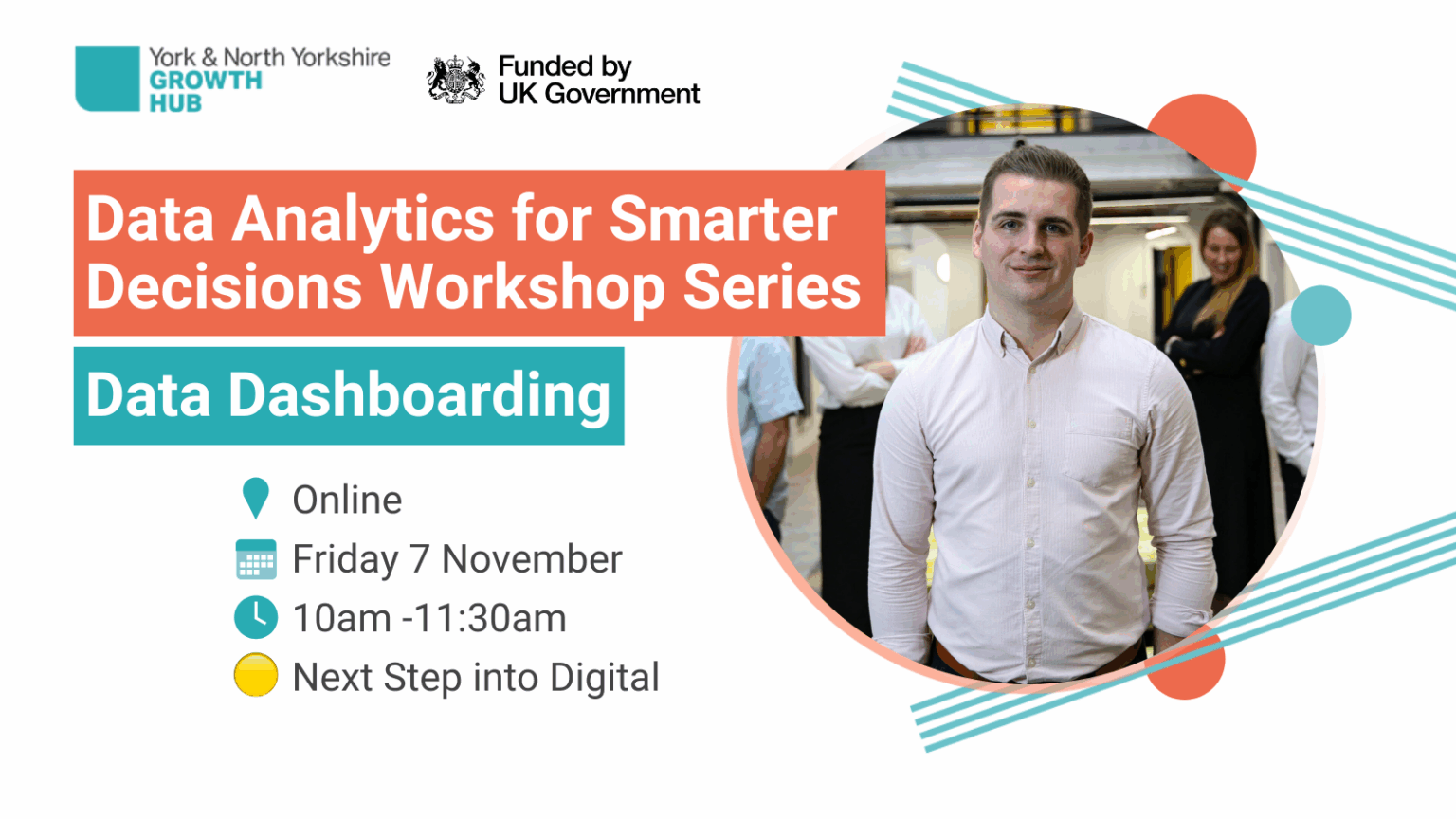 🟡 Steps into Digital: Data Dashboarding - Y&NY Growth Hub